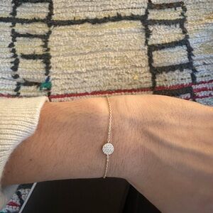 Ana Luisa 14K Gold Filled Bracelet with White Topaz